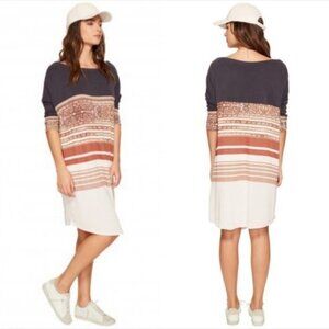 Free People Steppin Out Tunic Shirt Dress M NWT